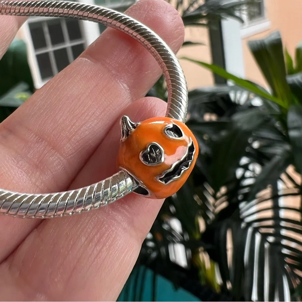Glow in the Dark Pumpkin Charm